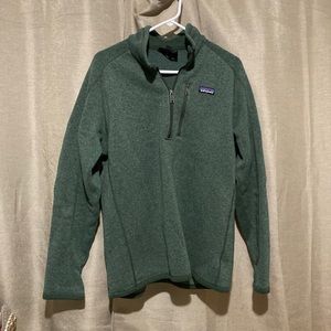 Patagonia mens better sweater 1/4 zip